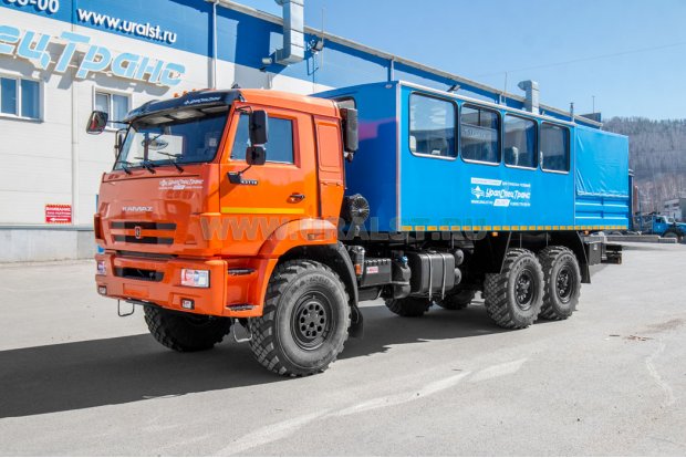 ГПА УСТ 54535 (16+2) откр. Камаз 43118-50