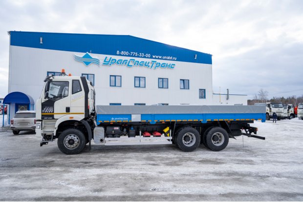 Бортовой автомобиль, УСТ 5453 FAW 3250 (6х4), ДОПОГ, полог, КБ 4800