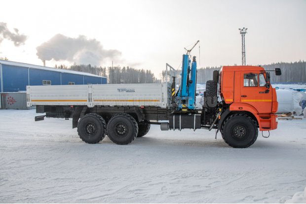 Бортовой автомобиль Камаз 43118-50 с КМУ ИМ-180