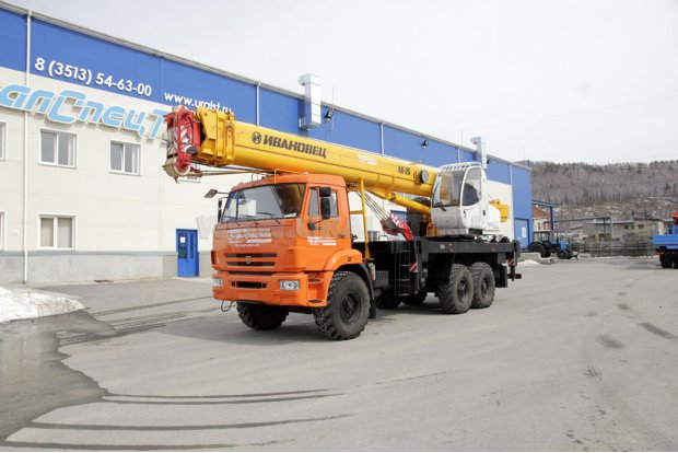 Автокран КС-45717К-3Р ОВОИД Ивановец