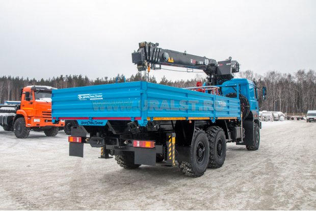 Бортовой Урал 4320-82Е5 с КМУ HIAB 190TM