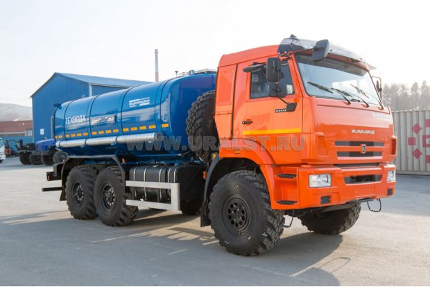 Автоцистерна АЦВ-10ТНО УСТ 5453 Камаз 43118-50 сп. место термос