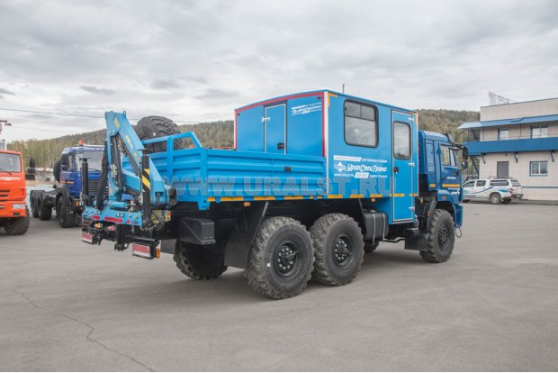 Автобус грузопассажирский ГПА УСТ 54535Р-51 (10+2) ИМ 25 Камаз 43118-76(RR) Cummins, сп. м