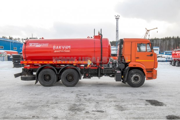 Автоцистерна вакуумная коммунальная МВ-12 КО УСТ 5453 Камаз 65115-50