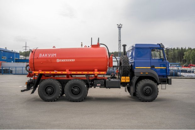 Вакуумная машина МВ-10 КО УСТ 5453 Урал 5557-4551-80 сп.м.