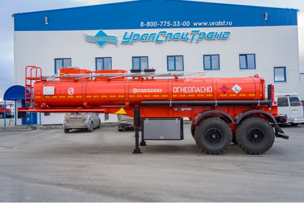 Полуприцеп нефтевоз ППЦН 17П-21 УСТ 9465 рамная ССУ 1390