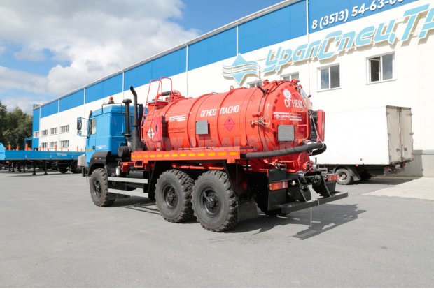 Автоцистерна АКН-10-ОД PNR УСТ-5453 Урал 5557-4112-82М