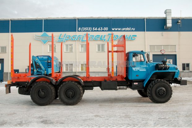 Сортиментовоз УСТ 5453 Урал 4320-60Е5