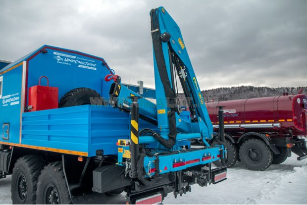ПАРМ с КМУ ИМ-55 УСТ 5453 Камаз 43118-50