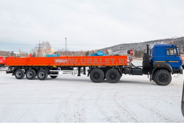 Полуприцеп бортовой ППБ 30Б-32-12 УСТ 9465 