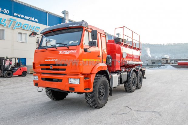 Автотопливозаправщик АТЗ-9-2Б УСТ 5453 Камаз 43118-50 сп.м