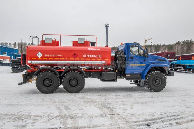 Автотопливозаправщик АТЗ-11-2Б УСТ 5453 Урал NEXT 4320-6951-72 доработка под ДОПОГ, УВЭОС