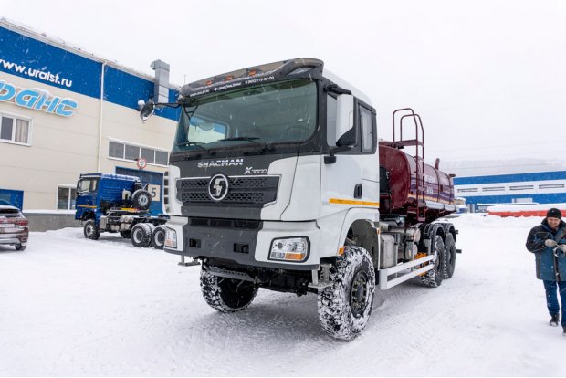  АЦПТ-10НО УСТ 5453 SHACMAN (ШАКМАН) SX32586V385 6х6, 14R20, КБ4575мм.