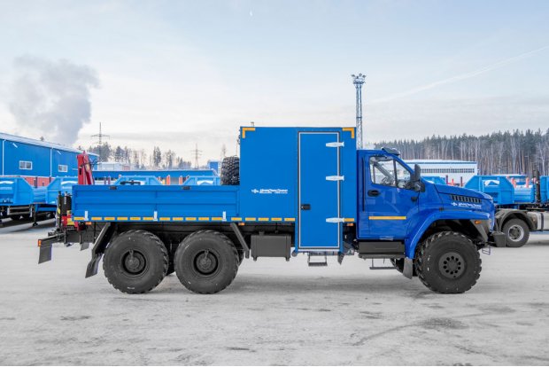 ГПА 6+2 откр. с КМУ ИМ-25 УСТ 5453 Урал NEXT 4320-6951-74 базовая
