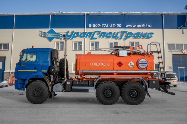 Автоцистерна для нефти (АЦН) АЦН-10 УСТ 5453 Камаз 43118 ДОПОГ