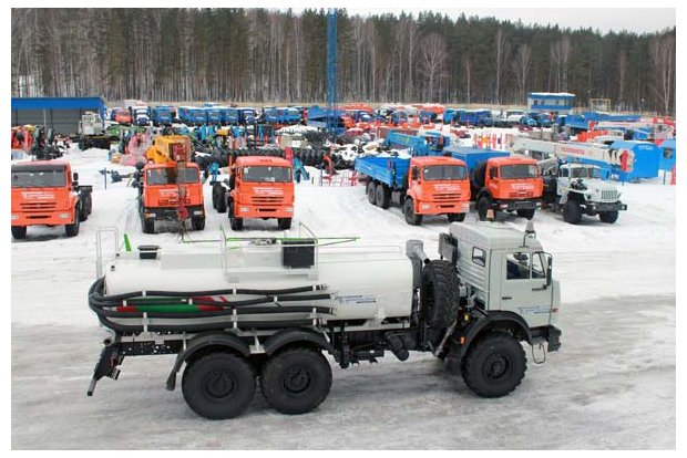 Автоцистерна для технической воды АЦВТ-10