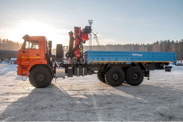 Бортовой с КМУ ИМ-320 УСТ 5453 Камаз 43118