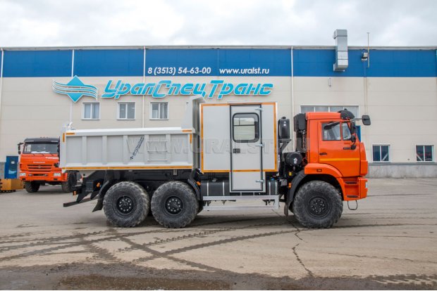 САМОСВАЛ АС 10-8 ГПА УСТ 54535В КАМАЗ 43118-50