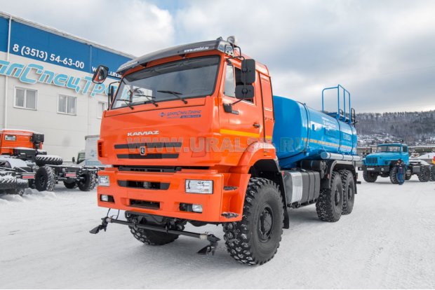 Автоцистерны для технической воды АЦВ-16 УСТ 5453 Камаз 65224-53