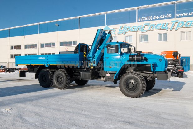 Бортовой с КМУ ИМ-180 УСТ 5453 Урал 4320-1951-60