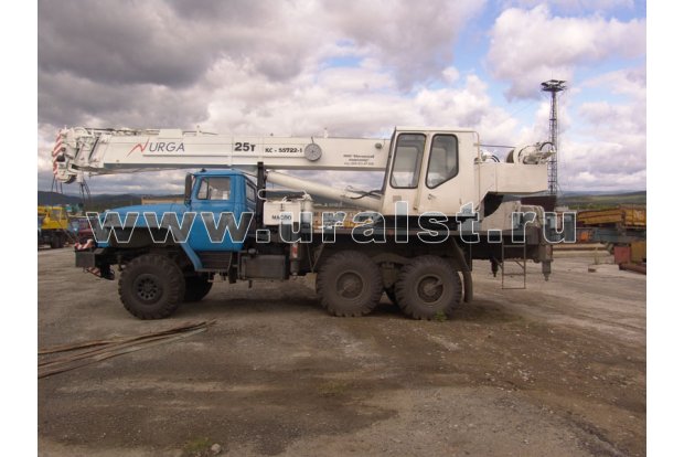 Автокран КС-55722-1 "Юргинец" Урал 55571