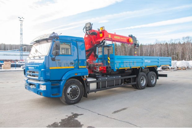 Бортовой с КМУ ИТ-150 УСТ 5453 Камаз 65117