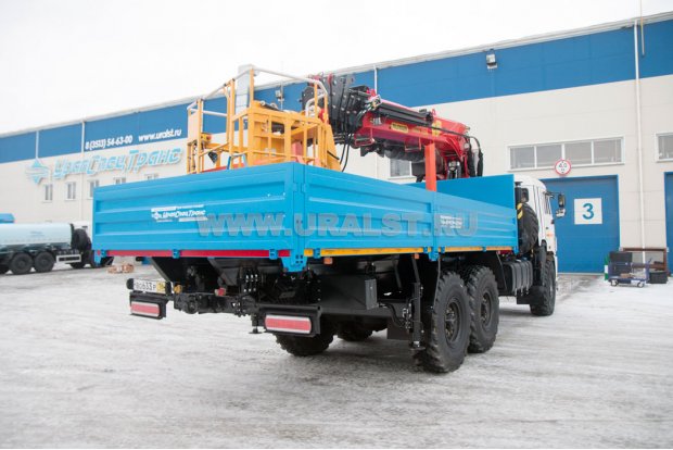 Автомобиль бортовой Камаз 43118-50 с КМУ ИТ-200