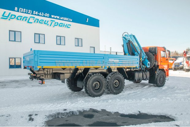 Автомобиль бортовой Камаз 43118-50 с КМУ ИМ-240