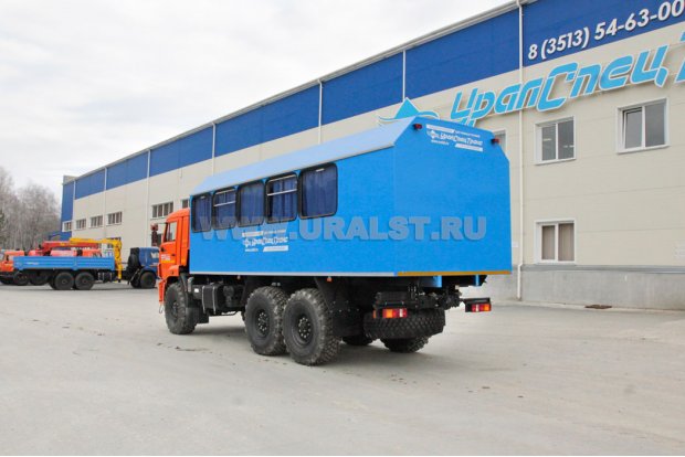 Автобус вахтовый 22+2 УСТ 54535 Камаз 43118-50