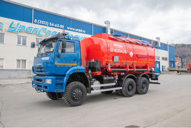 Автотопливозаправщик АТЗ-20 УСТ 54533Z Камаз 6522RТ доработка под ДОПОГ