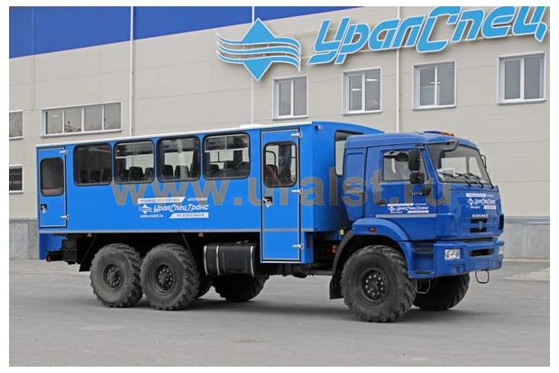 Автобус вахтовый 28+2 комфорт УСТ 54535 Камаз 43118