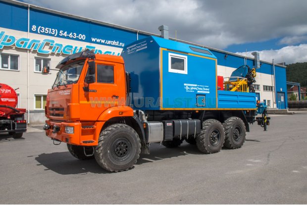 АРОК с КМУ ИМ-150 УСТ Камаз 43118