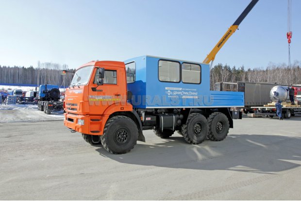 ГПА УСТ 54535 (8+2) откр. Камаз 5350-66(D5)