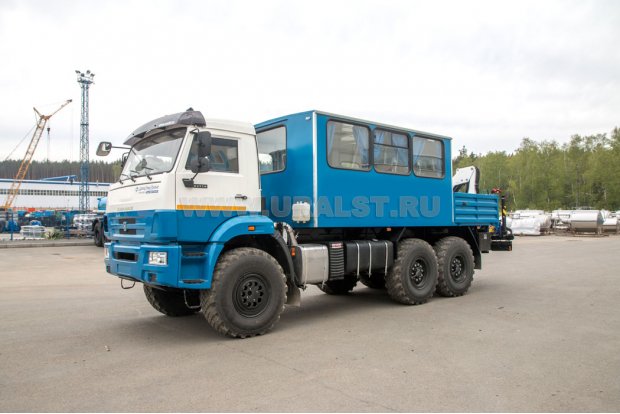 Автофургон ГПА УСТ 54535Р (12+2) ИМ 55 Камаз 43118-3027-50