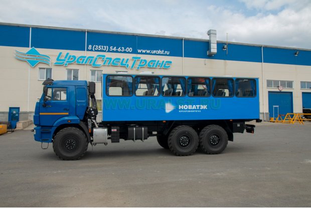 Автобус вахтовый 28+2 сп.м комфорт УСТ 54535 Камаз 43118-50