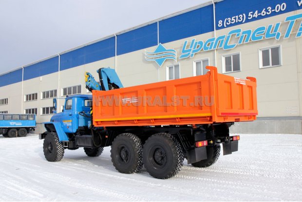 Самосвал с КМУ ИМ-95 УСТ 5453 Урал 4320-1951-72