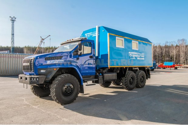 Транспортно-бытовая машина ТБМ УСТ-54534В на шасси Урал 4320-74Е5Г38 NEXT