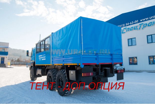 Грузопассажирский автомобиль Урал 4320-80М с тентом