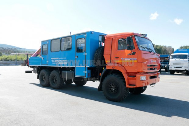 ГПА УСТ 54535 (16+2) КМУ PK-8500 Камаз 43118-50 сп.м