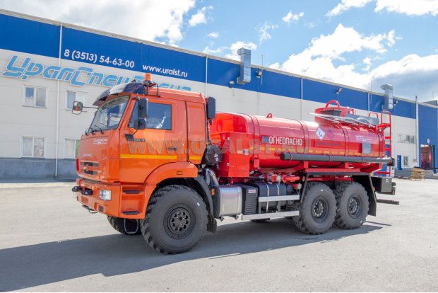 Автотопливозаправщик АТЗ-12 УСТ 5453 Камаз 43118-50, сп. место, доработка под ДОПОГ