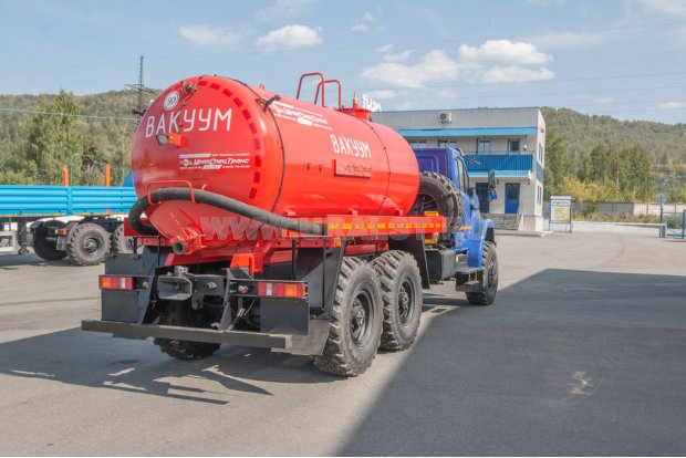 Автоцистерна вакуумная коммунальная МВ-10 КО УСТ 5453 Урал NEXT 4320-74Е5Г38