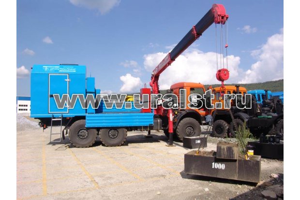 ГПА с КМУ UNIC UR-V503 УСТ 5453 Камаз 43118
