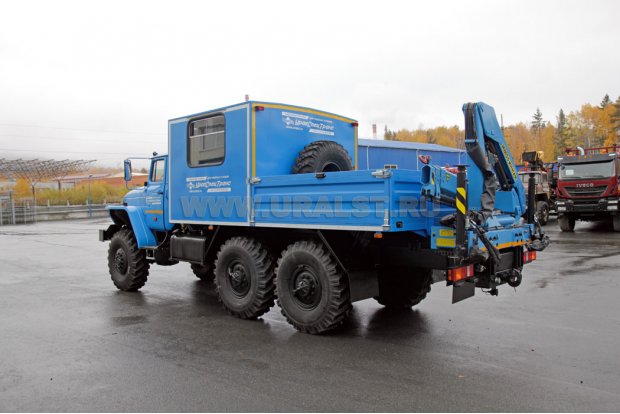 ГПА с КМУ ИМ-55 УСТ 5453 Урал 4320-1151-73