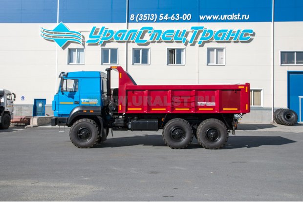 Самосвал Урал 58312G (55571) задний борт сп.м