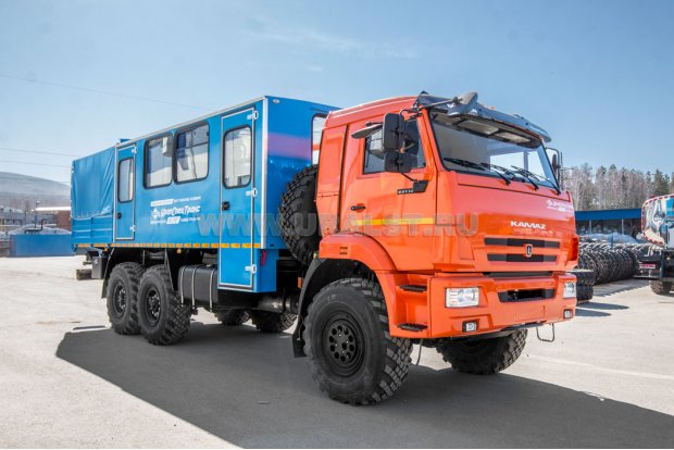 ГПА УСТ 54535 (16+2) откр. Камаз 43118-50