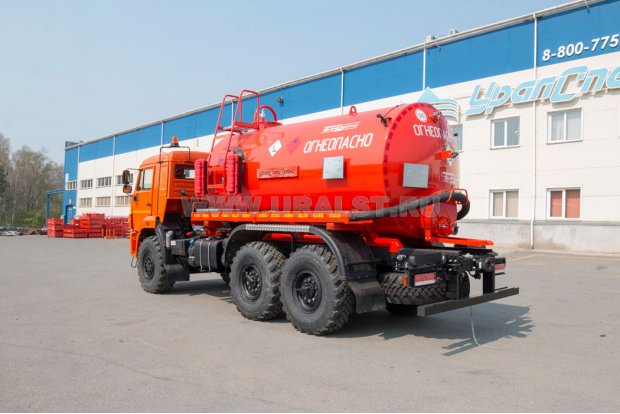 Автоцистерна АКН-10T КО УСТ 5453 Камаз 43118-50 термос, сп.м., доработка под ДОПОГ, ревизионный люк