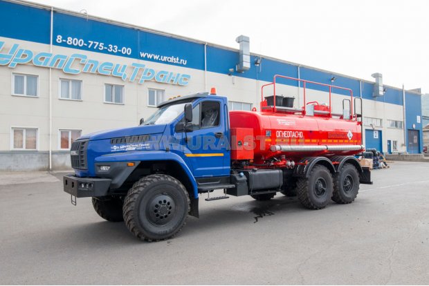 Автотопливозаправщик АТЗ-11-2Б УСТ 5453 Урал NEXT 4320-6951-74Г38 доработка под ДОПОГ
