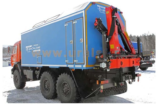 МРМ с КМУ PK-8500А УСТ 5453 Камаз 43118