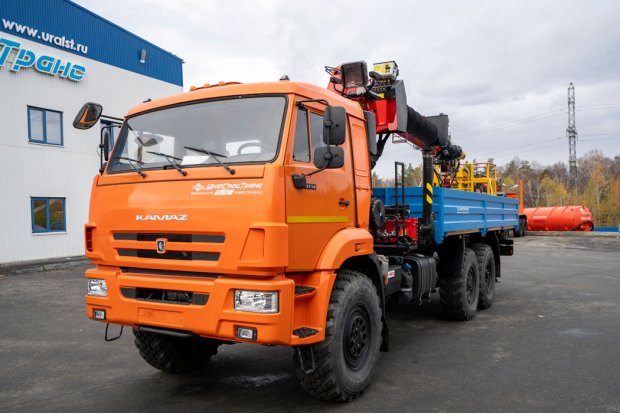 Бортовой с КМУ ИТ-200 (тросовый, люлька, бур) УСТ 5453 Камаз 43118 сп.м.