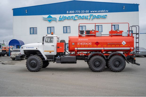 Автотопливозаправщик АТЗ-11-2Б УСТ 5453 Урал 4320-1951-60 доработка под ДОПОГ